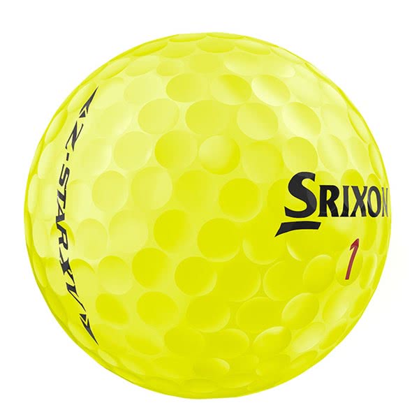 Srixon Z Star XV Golf Balls Yellow