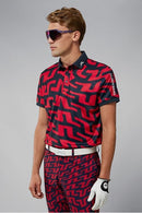 J.Lindeberg Tour Tech Print regular fit Polo