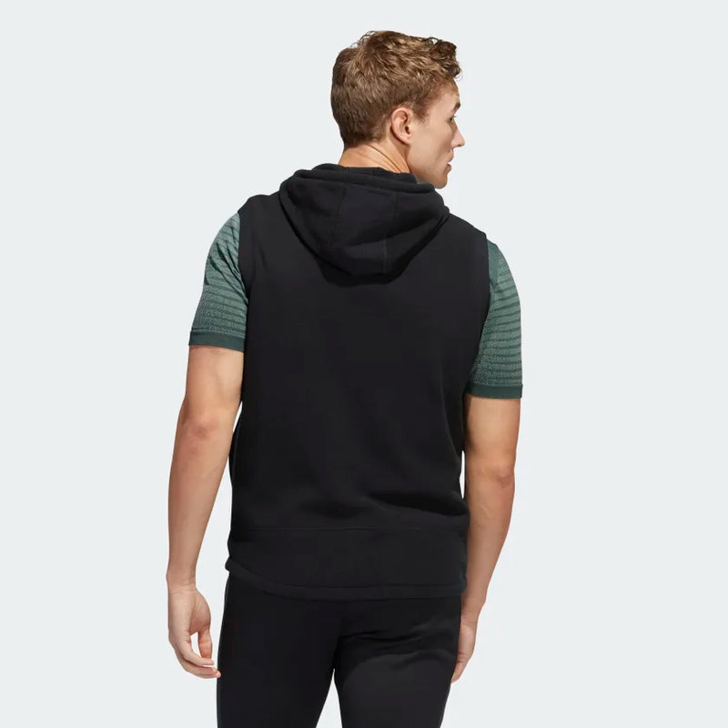 Adidas Mens hooded vest black