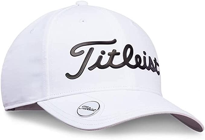 Titleist mens players perf cap white