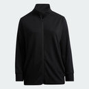 Adidas ladies plus size jacket black