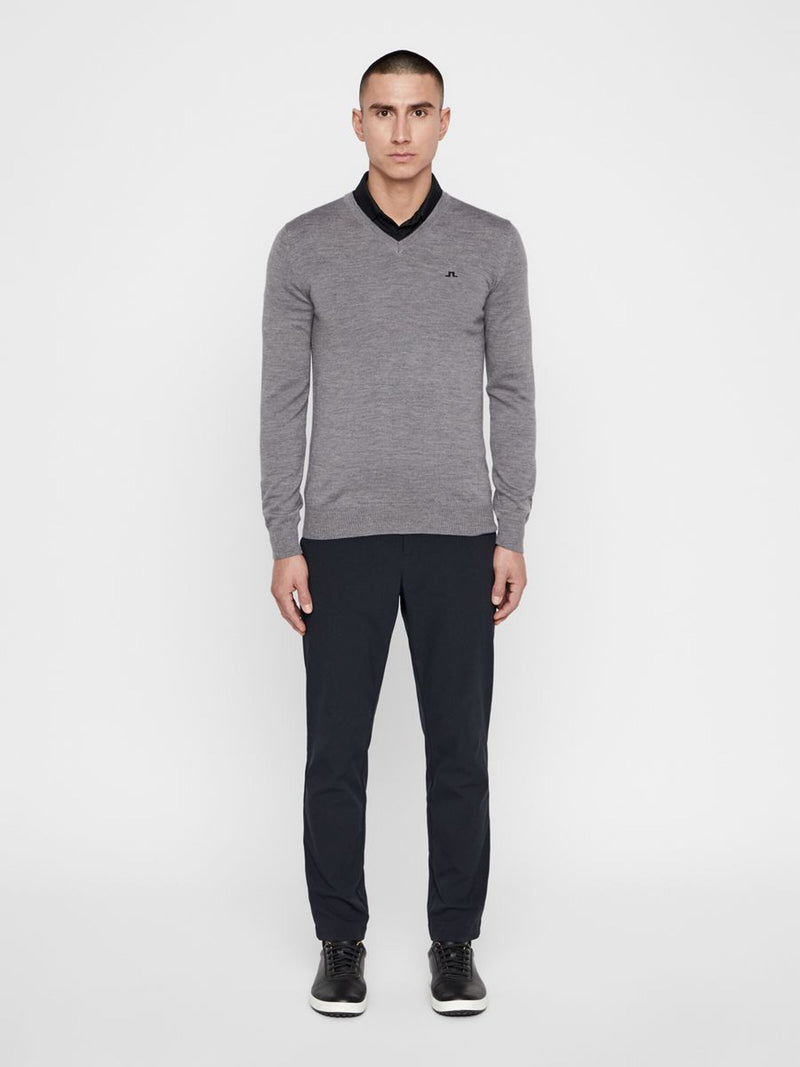 J.Lindeberg Lymann knitted sweater grey