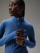 J.Lindeberg Ladies Stina mid layer blue