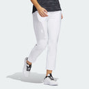 Adidas Ladies Pull-On ankle trousers white