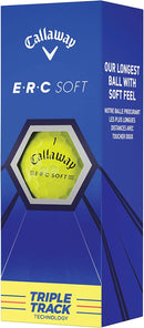 Callaway ERC Soft Triple Track Golf Balls Yellow