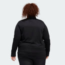 Adidas ladies plus size jacket black