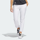 Adidas Ladies Pull-On ankle trousers white