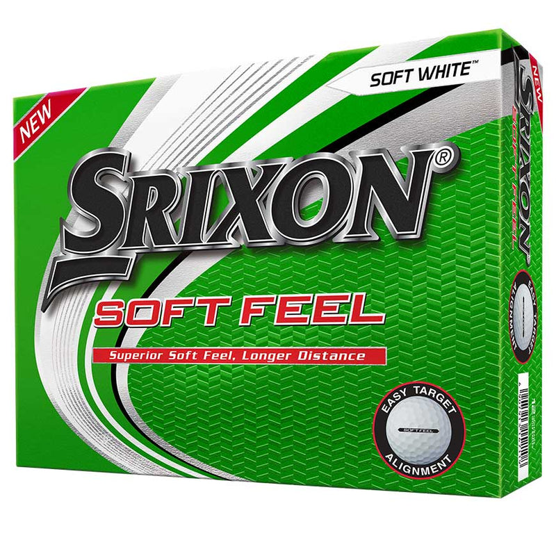Srixon SoftFeel Golf Balls Pure White