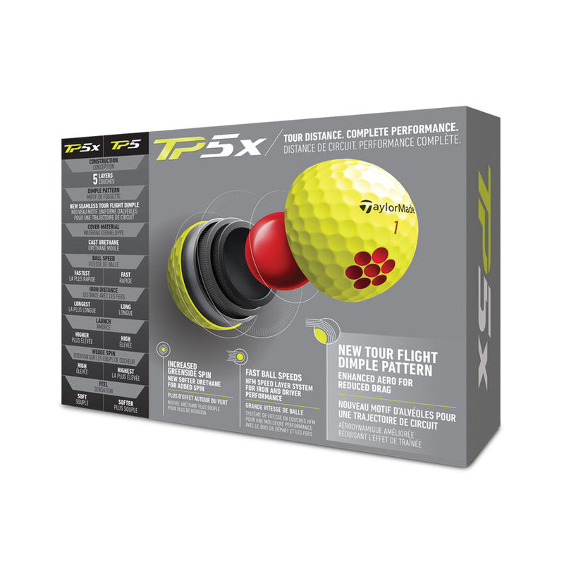TaylorMade TP5X Yellow