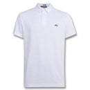 J.Lindeberg Spiral regular fit polo white