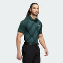 Adidas Mens Storm print polo green