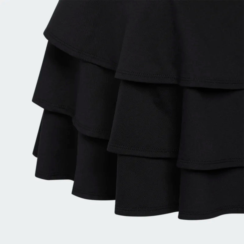 Adidas black ruffle girls skort 128 7-8yrs