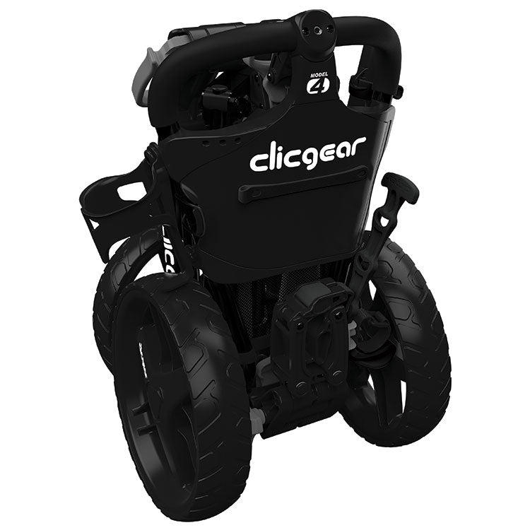 Clicgear 4.0 3 Wheel Push Trolley Black