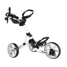 Clicgear 4.0 3 Wheel Push Trolley White