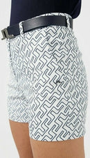 J L Gwen Printed Shorts