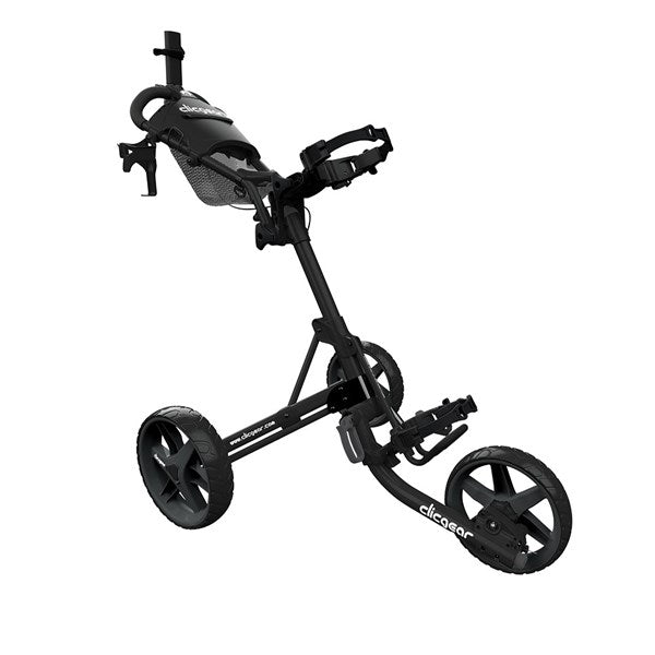 Clicgear 4.0 3 Wheel Push Trolley Black